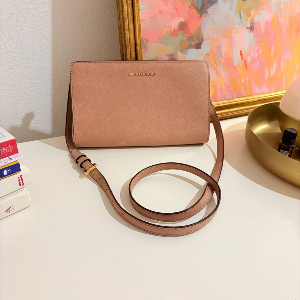 Michael Kors Blush Crossbody Bag